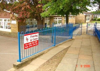 Bow Top Fencing – Nightingale School