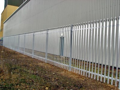 Steel Palisade Fencing in Romford