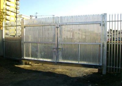 Steel Palisade Fencing – Access Solutions Scaffolding