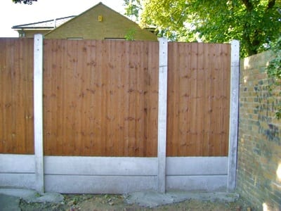 Timber Fencing in Romford