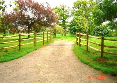 Timber Post & Rail Fencing Essex – Essex Showground