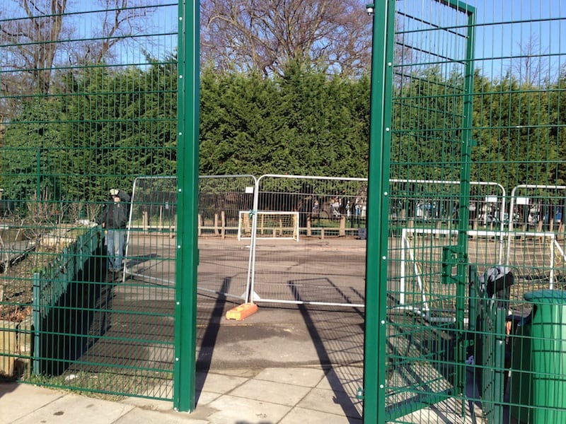 Wire Mesh Fencing Wanstead Church School | JDC Fencing