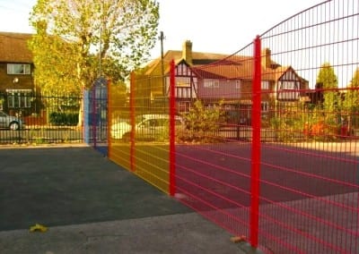 Welded Mesh Fencing London – Timbercroft Primary School London