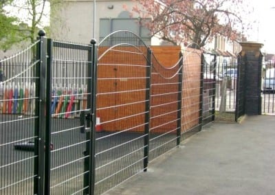 Wire Mesh Fencing – Uphall Primary School – Ilford