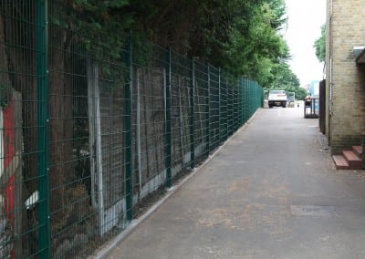 Wire Mesh Fencing – Lambourne School – Abridge Essex