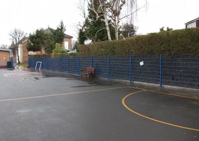 Wire Mesh Fencing – St Martins School – Watford London