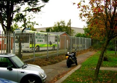 Steel Palisade Fencing London – St John Ambulance Kingston Upon Thames London