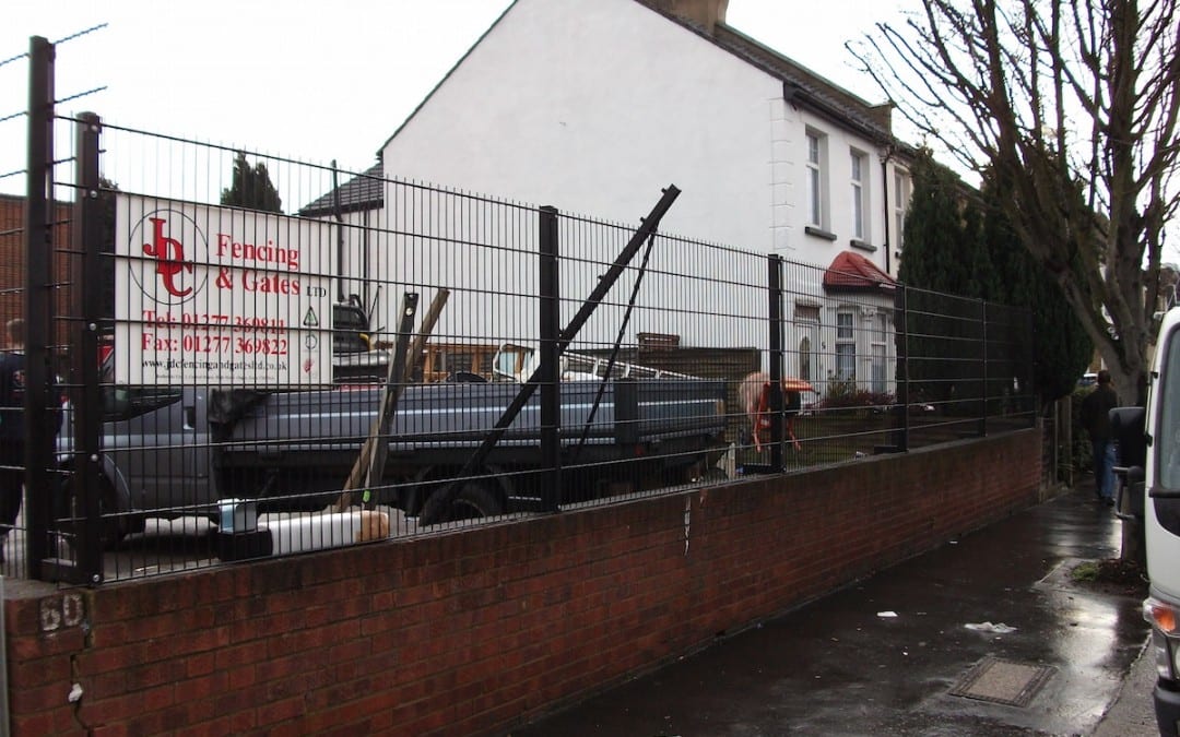 St John Ambulance Wire Mesh Fence and Gates Croydon London