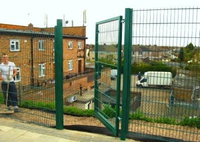 Wire Mesh Fencing Essex – Elm Park Regeneration – Elm Park Station Essex