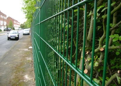 Wire Mesh Fencing – Harlow College Essex