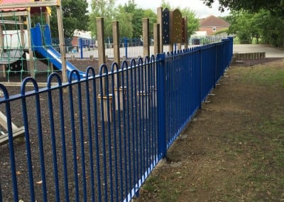 Bow Top Fencing – Newlands Spring School – Chelmsford Essex