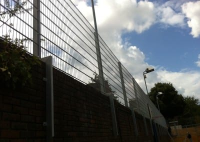 Wire Mesh Fencing – Thomas Jones School – Ladbrook Grove London